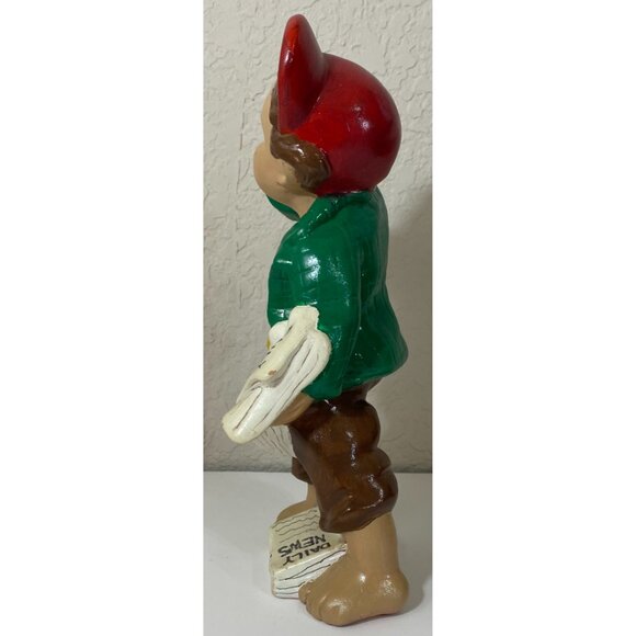 Vintage 1964 Ceramic Daily News Carrier Figurine Mid-Century Modern MCM 1960s - Picture 2 of 6